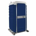 Polyjohn Dark blue portable restroom with freshwater/recirculating flush tank 621FS33016